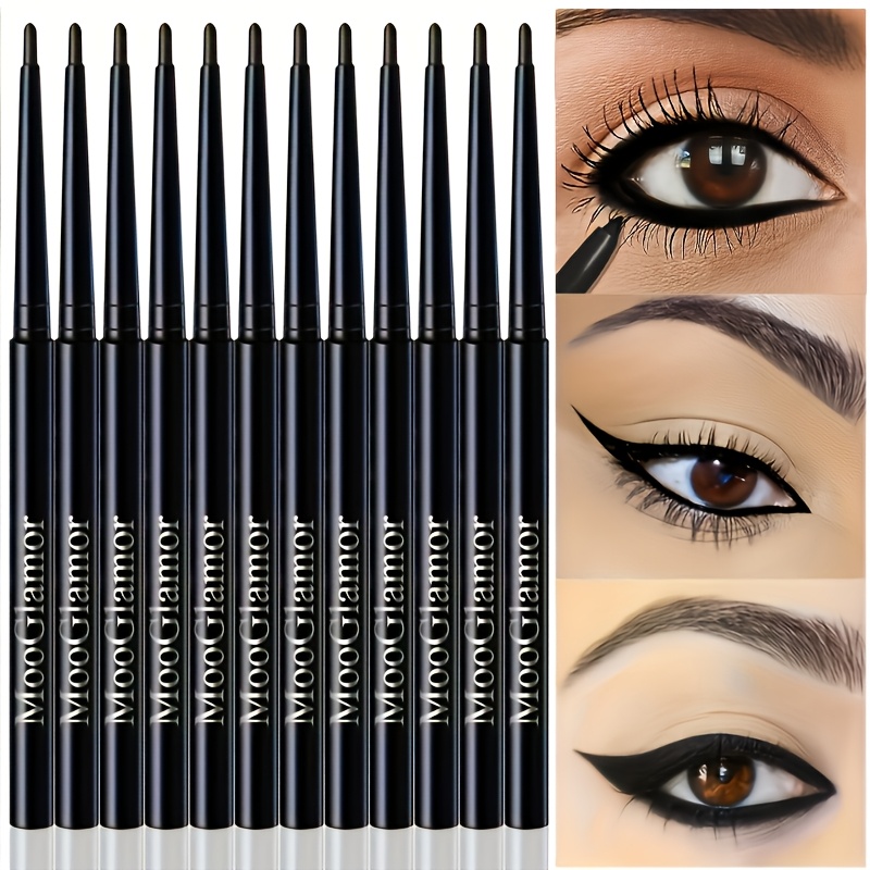 12 pack vattentät eyeliner set långvarig sminkning - Temu Sweden