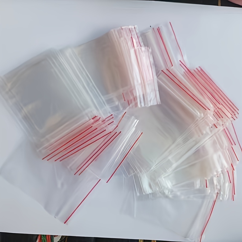 

50pcs/100pcs/200pcs, Pe Self-sealing Bag, Small Item Packaging Bag, Self-sealing Bag