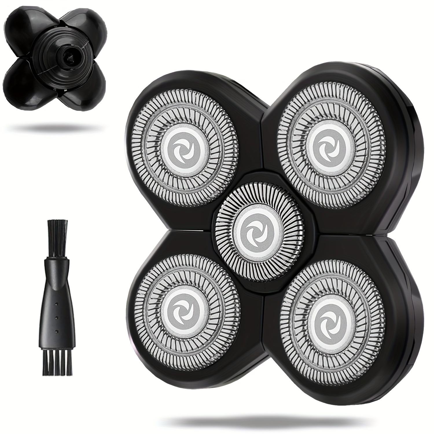 5  Steel Rotary Blade Replacement Heads for Electric Head  , Shaver Replacement Blades for  , Head Shavers, Shaver Head Replacement