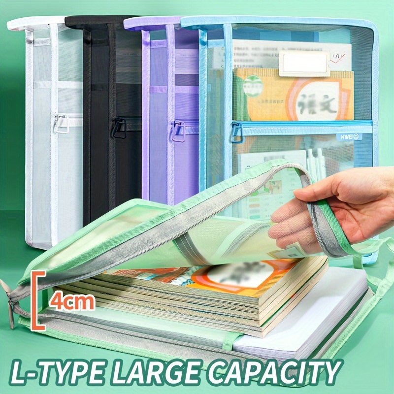 

- A4 Organizer - Double- File Bag , , For &