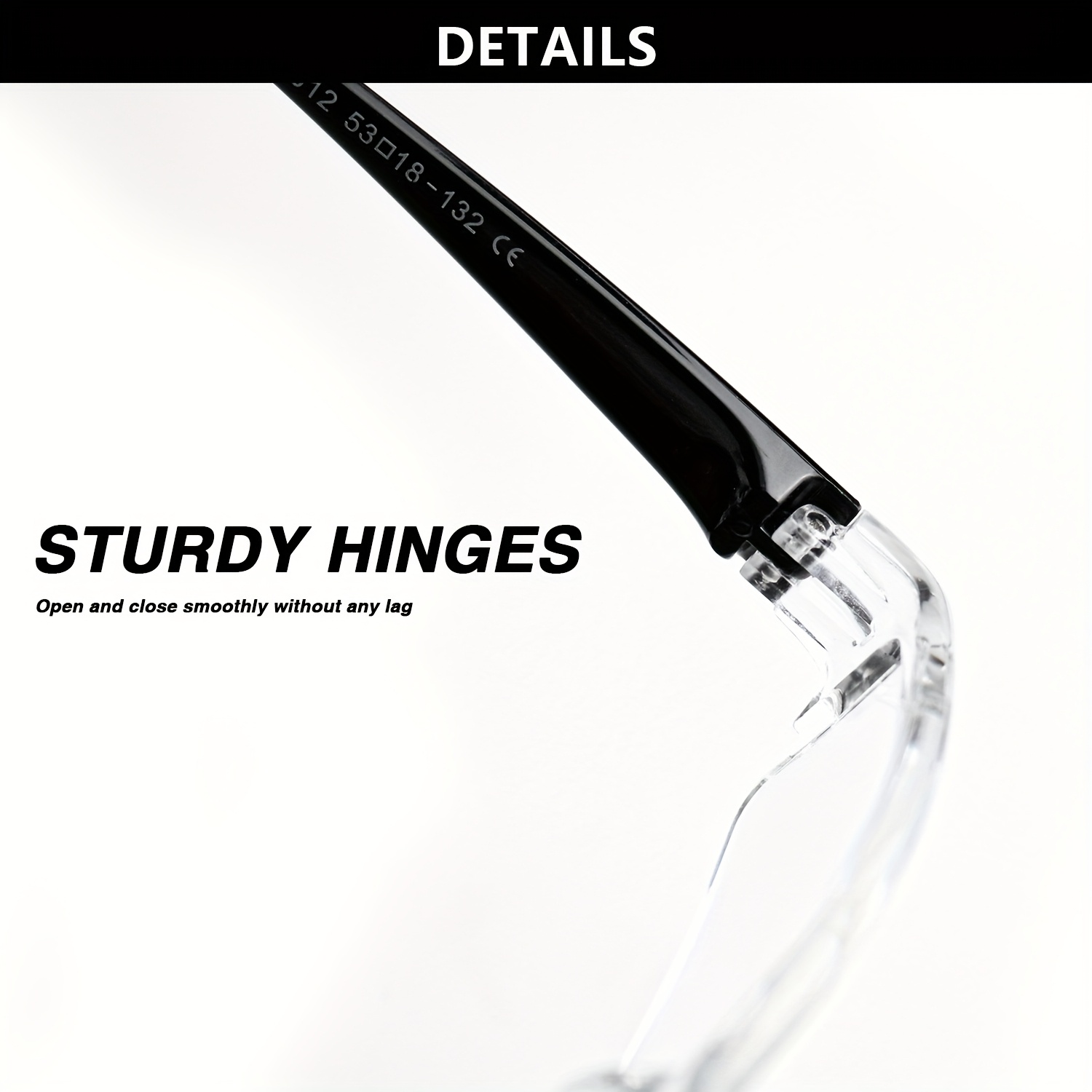 6-Pack Small Rectangular Reading Glasses