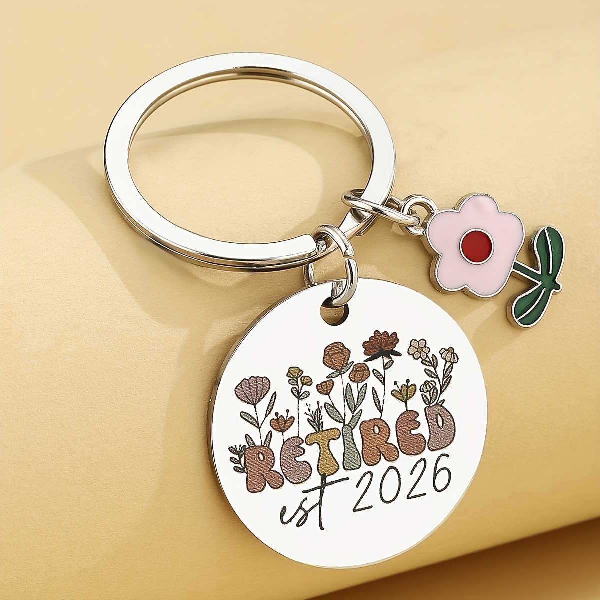 TEMU 1pc Cadeaux de retraite 2026 pour femmes, cadeaux de départ pour collègue, porte-clés pour enseignante, cadeaux de retraite amusants, cadeaux