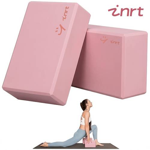 high density eva yoga block slip resistant durable foam for pilates meditation and workout