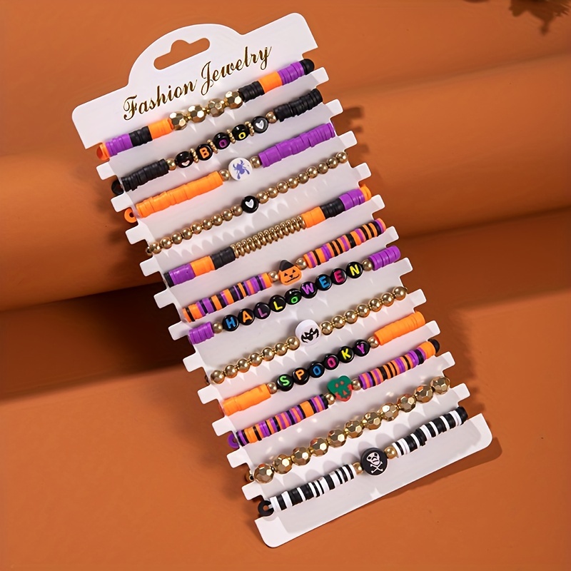 

Halloween Women's Bracelet Set - 12- Bracelets - No Plating, No - &