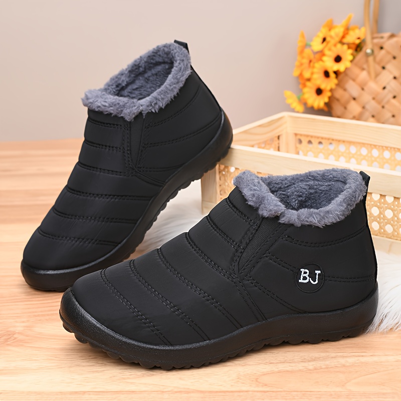 Men's Lightweight Snow Boots with Anti-Slip Soles