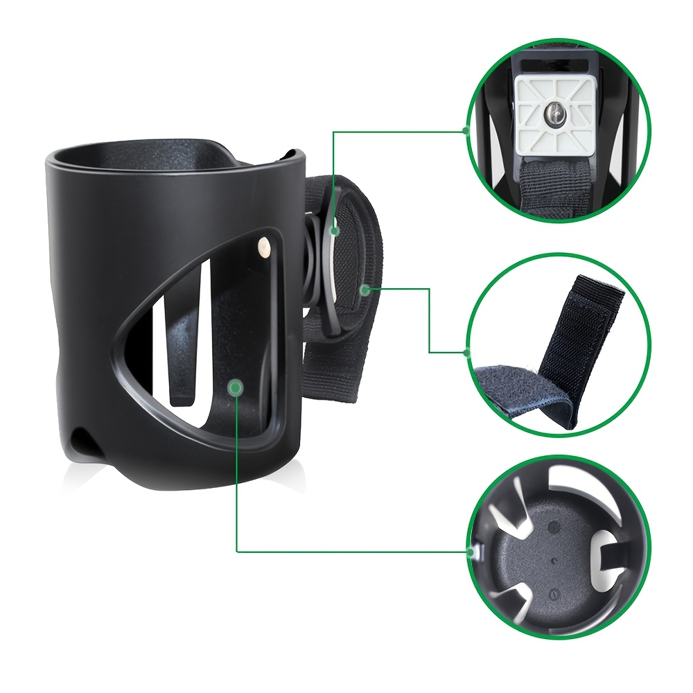 Bicycle Cup Holder Accessory, Stroller Cup Holder Set