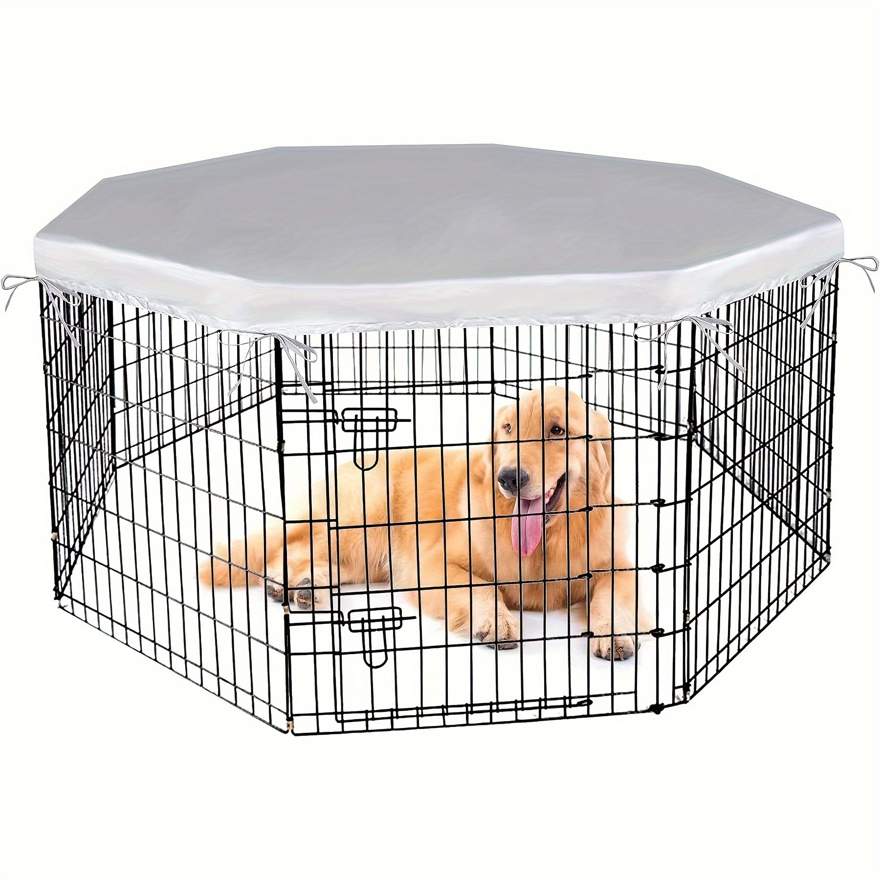 Waterproof Oxford Cloth Outdoor Pet Cage Sunshade Breathable Temu United