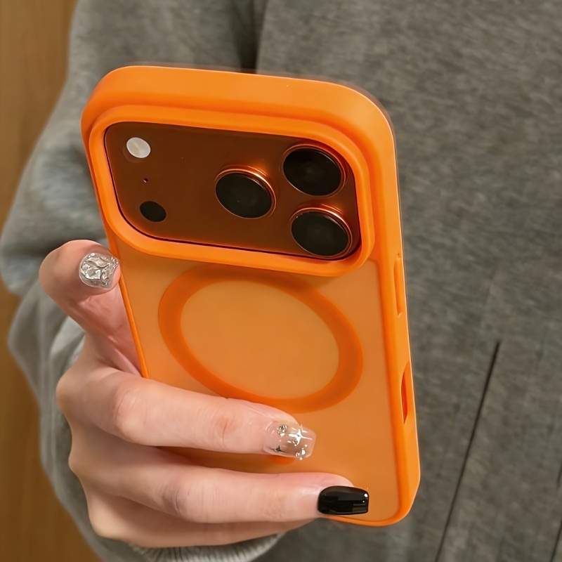 TEMU Coque de téléphone : Étui de intégrale -chute à fermeture magnétique à pression, style Instagram, esthétique coréenne et japonaise, souple et