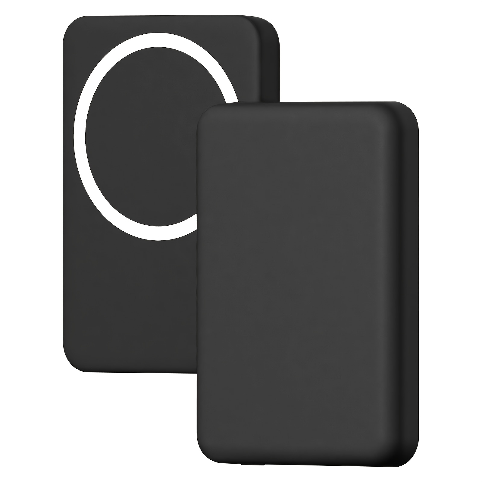 TEMU Banque d'Énergie Portative pour Voiture Fil 5000 mAh, Chargeur Magnétique Miniature avec USB-C, Alimentation Mobile Compacte à Chargement Rapide