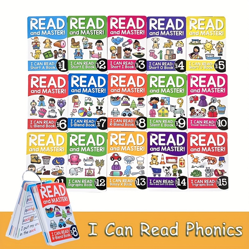 

- English Phonics Flashcards For - 67- Set 15 Packs, Educational & Spelling , For