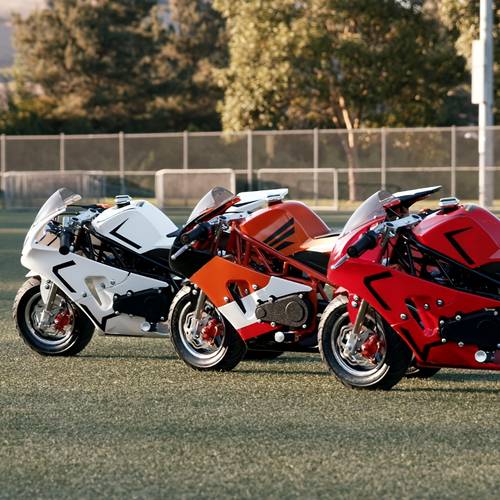 frp mini pocket bike 50cc 2 motorcycle gasoline bike mirni motorcycle with brakes bike for speed 20 mph max weight 165 lb