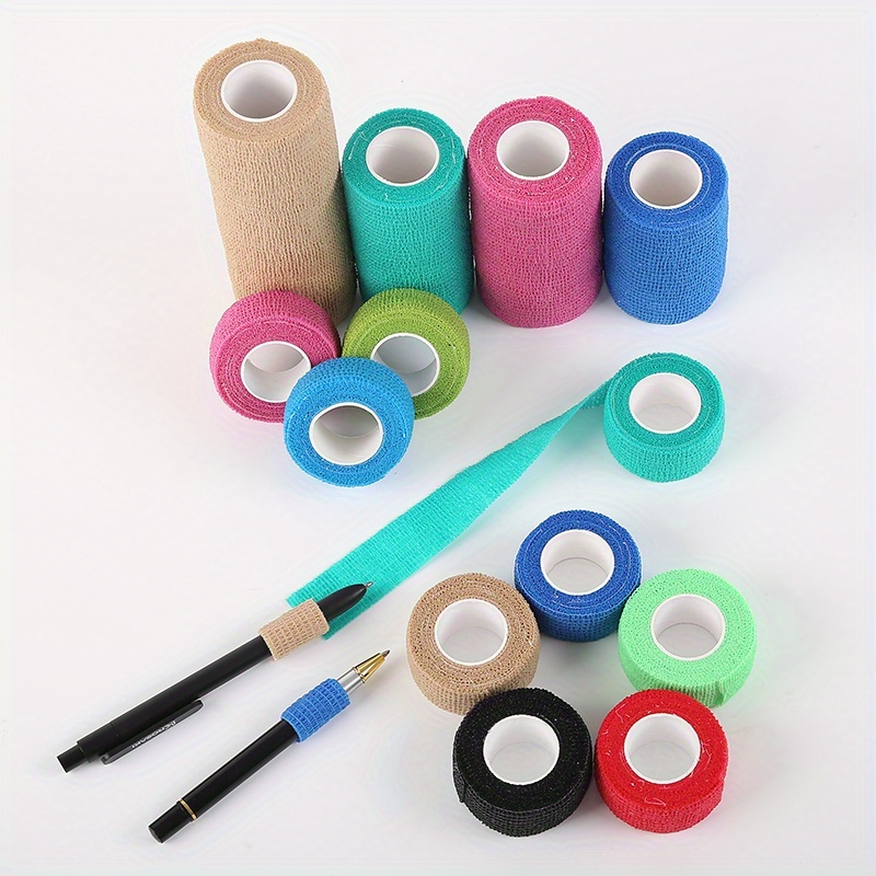 1 Roll Non-woven Sports Bandages Elastic Self-adhesive Bandages for Foot Finger Ankle Arm Sport Knee Pad Support