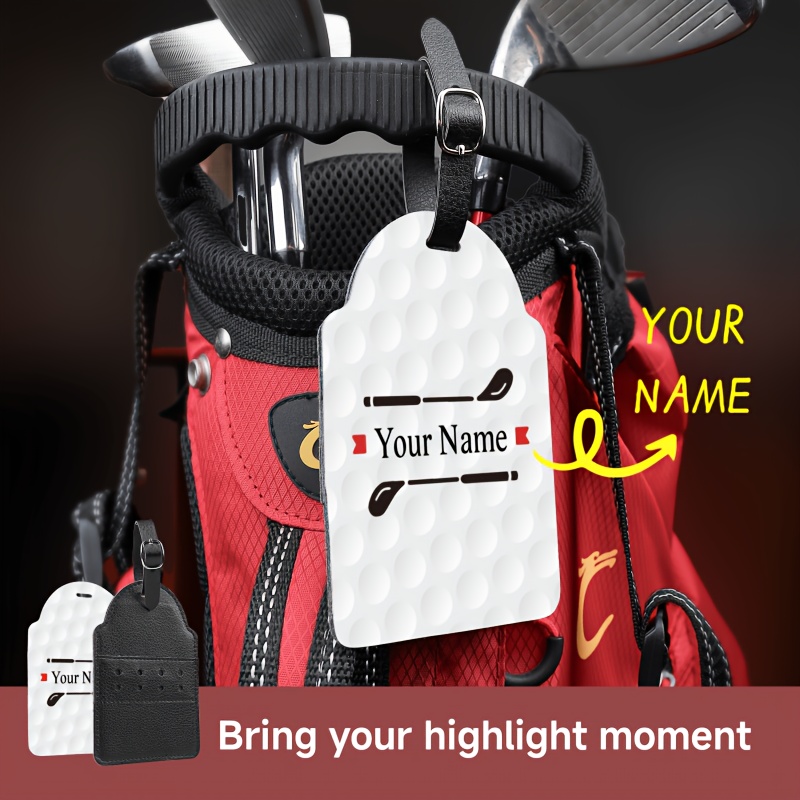 

Personalized Golfer Name Text Golf Tee Bag Tag, Tee Holder, Golf Tee Bag, Golf Accessories, , Golf Ball Bag, Holiday/party Gifts For Grandpas, Dads, Husbands, Wives, Friends, Stocking Stuffers