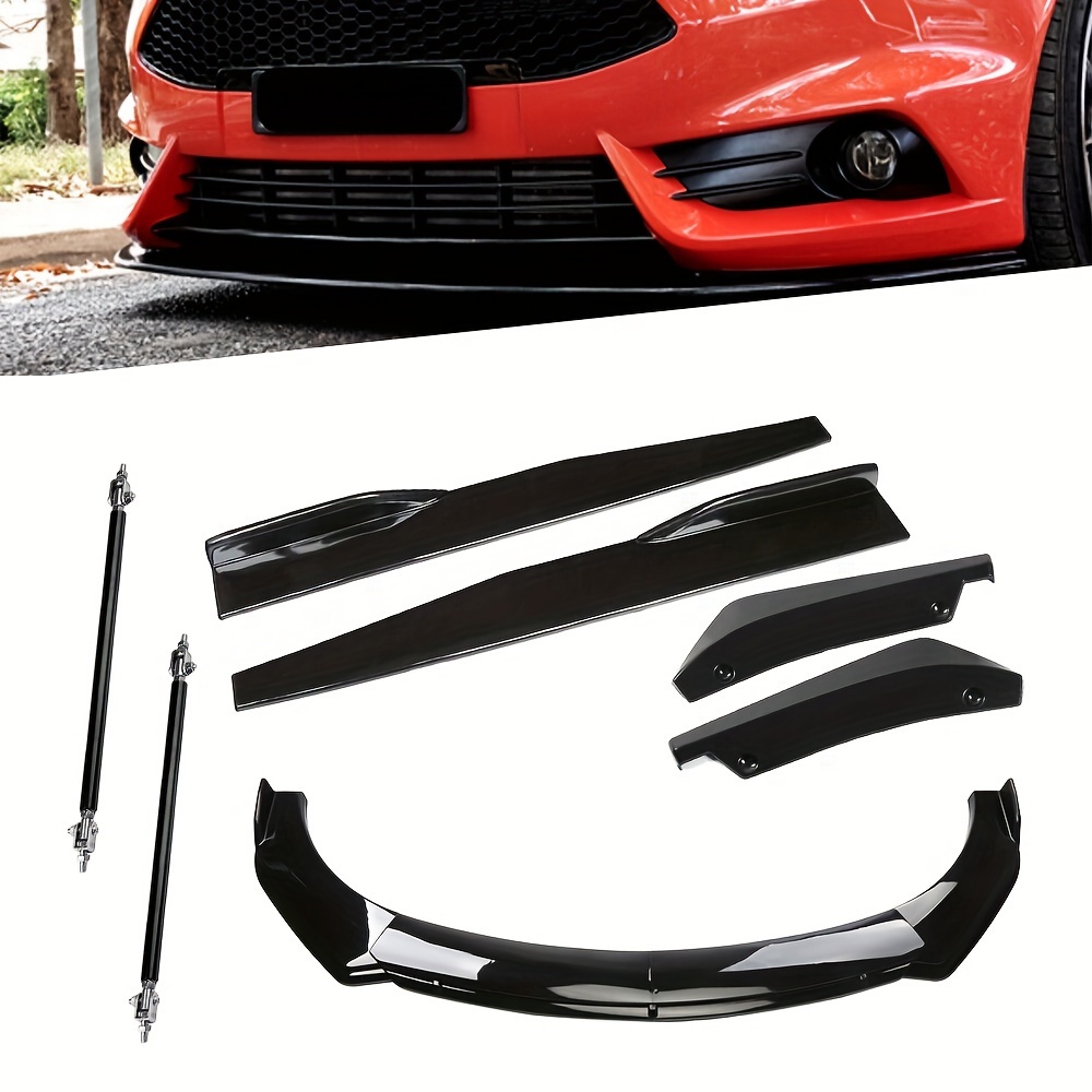 

Front Bumper Spoiler Body Kit/ Side Skirt/ Rear Lip For Universal