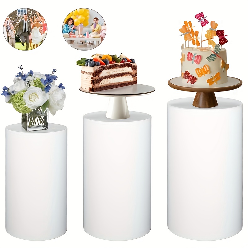 

20" 21.5" 23.5" Metal Display Stand , Stands For Parties Decoration, Stand Display Set Of 3