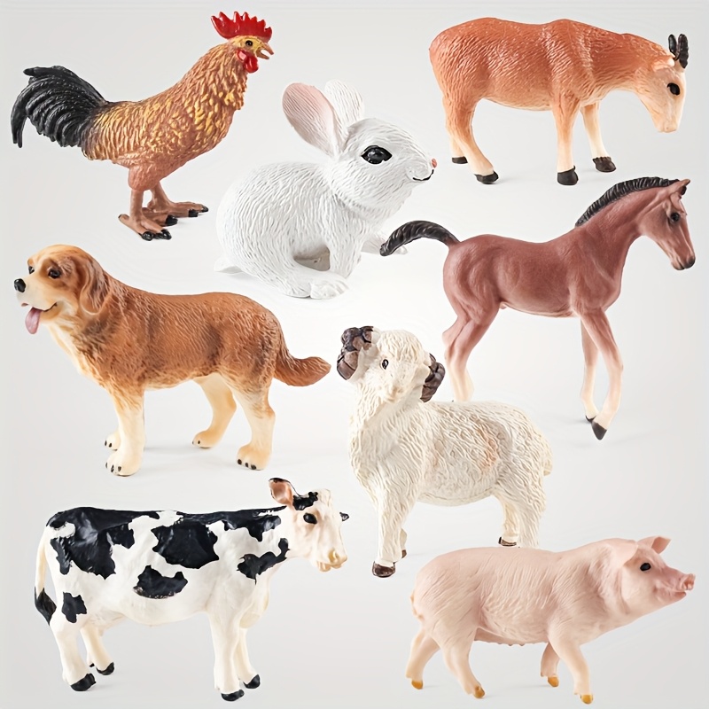 Educational Farm Animal Model Set for Kids