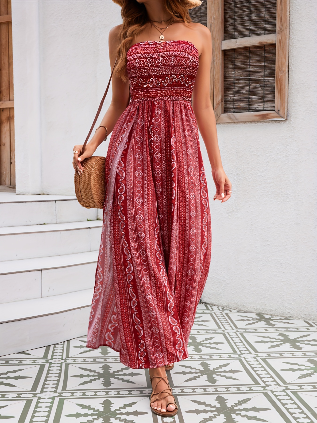 Strapless jumpsuit summer online