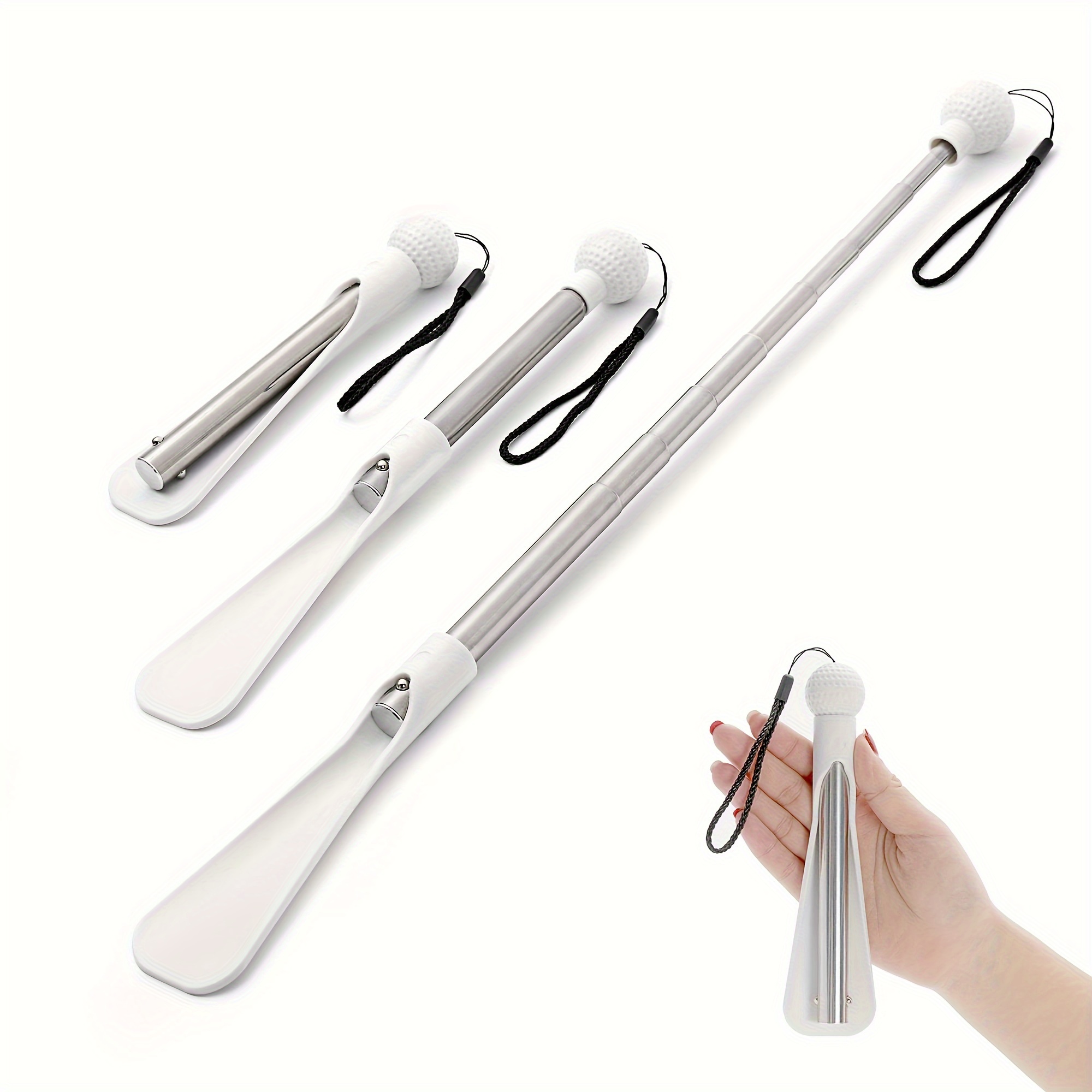 

1pc Shoe Horn, Long Handle Foldable Shoe Horn For Travel