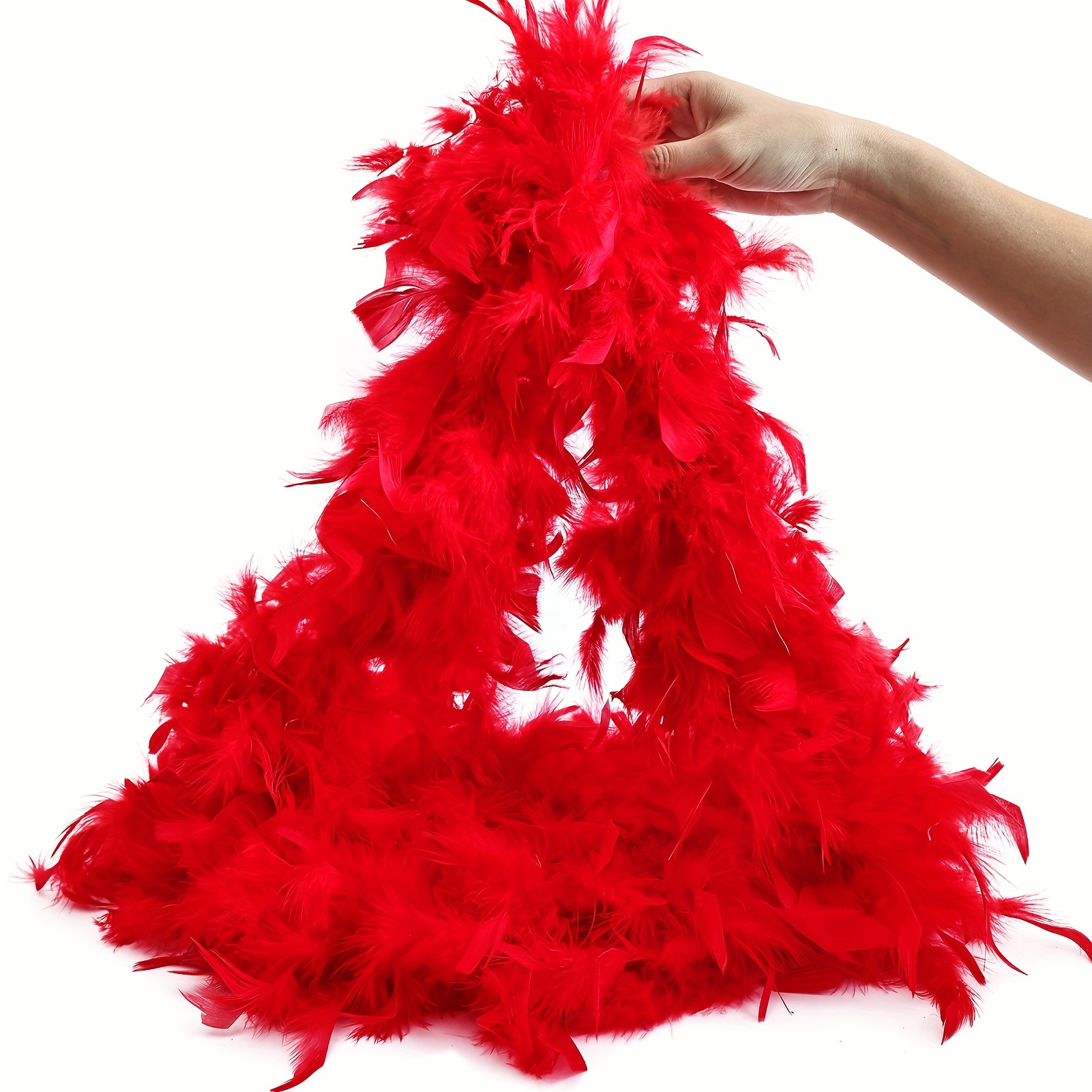 TEMU Pañuelo de Plumas Artificiales de Simulación Colorido 45G, Decoraciones para Fiestas y Festivales, Decoraciones para