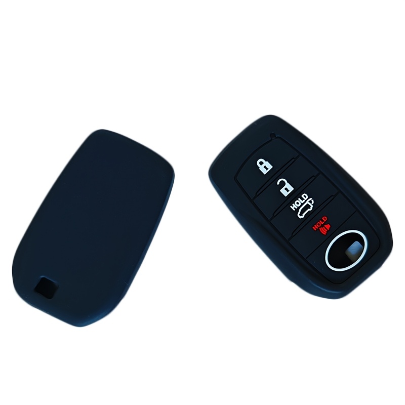 TEMU Convient pour étui de clé Toyota, Sienna, , , , Previa, Voxy, coque de protection en silicone pour télécommande de voiture