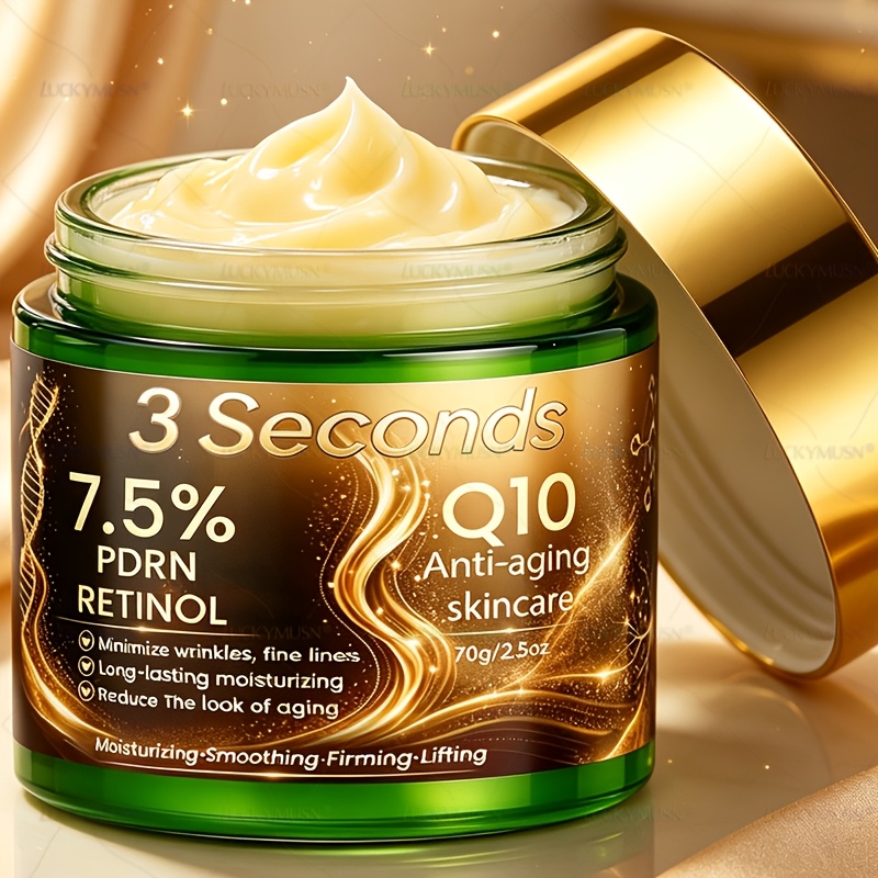 Image of Luxury Korean Beauty Cream, Instantly And Lifts In 3 Seconds, Nourishes The Skin, Minimizes Wrinkles And , Contains Collagen, Includes Retinol, The Skin, And Makes The Skin Look , 70g/2.5oz.