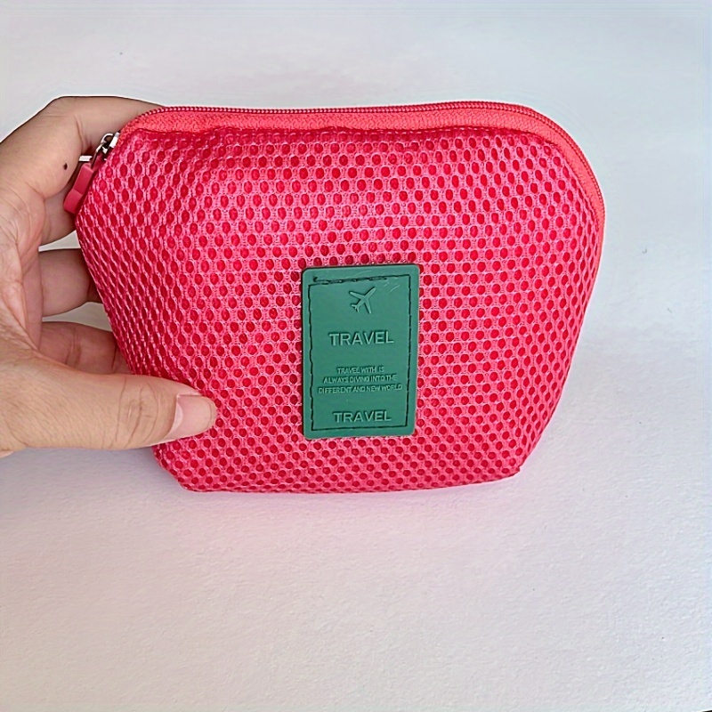 TEMU Custodia Portatile per Accessori da Viaggio, Cavo USB Digitale Elettronico, Organizer per Gadget, Custodia da Viaggio per Cellulare, Caricatore