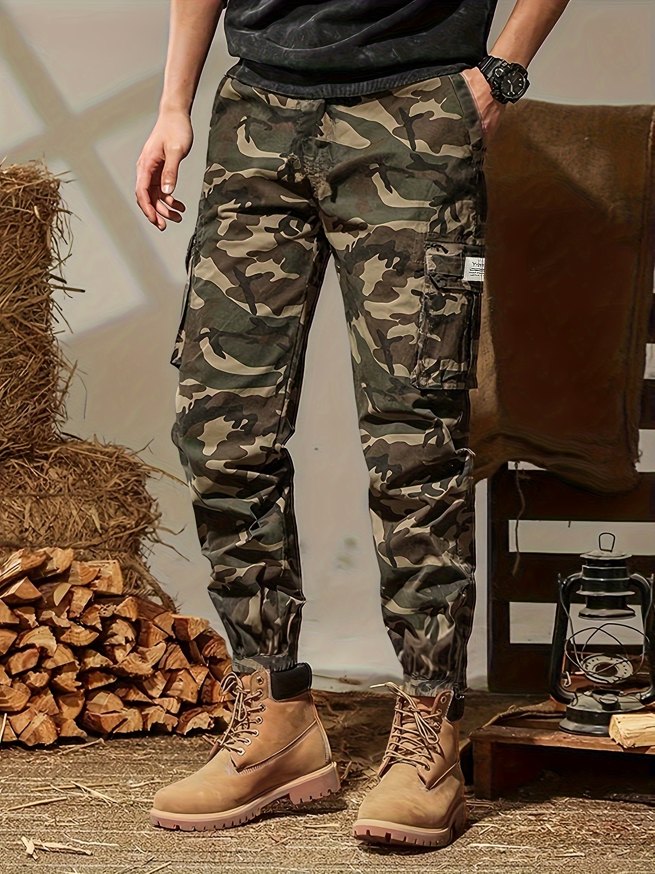 Jogger Cargo Jogger Camuflaje Hombre Jogger Camuflado Jogger