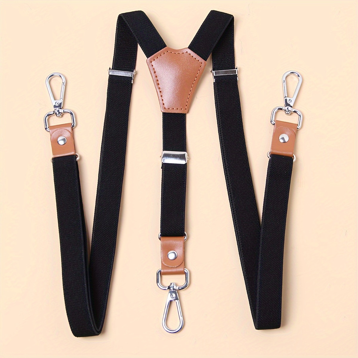 

1pc Fashionable Suspenders, Simple And Useful, Comfortable Design, Adjustable Length, For Clothing Daily Wear Sport Outdoor