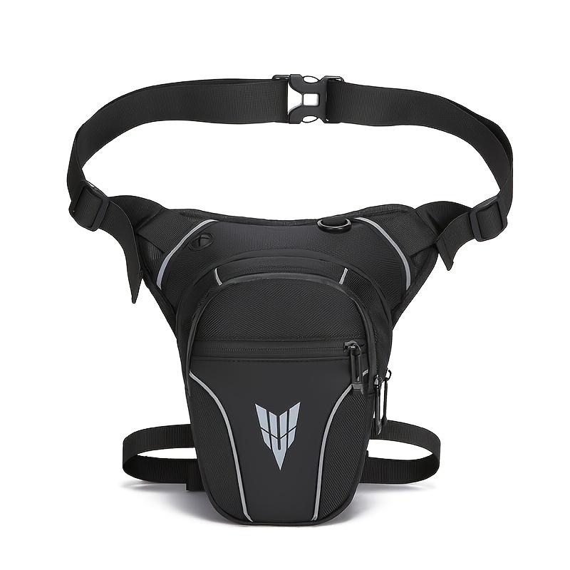 Peicees Drop Leg Bag For Men Women Thigh Bag With Leg Strap For Motorcycle Riding Hip Pouch Leg Belt Bag Purse Crossbody