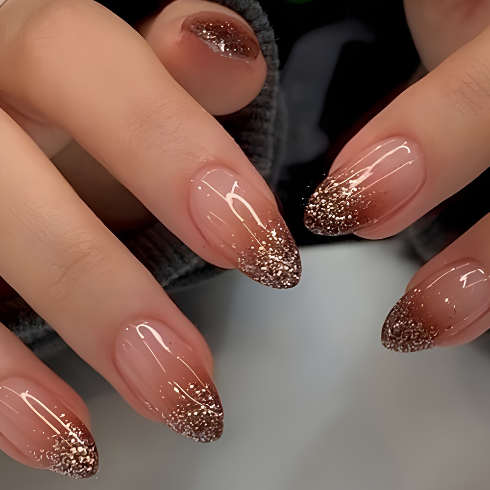 

24pcs -shaped - , Length False For Women