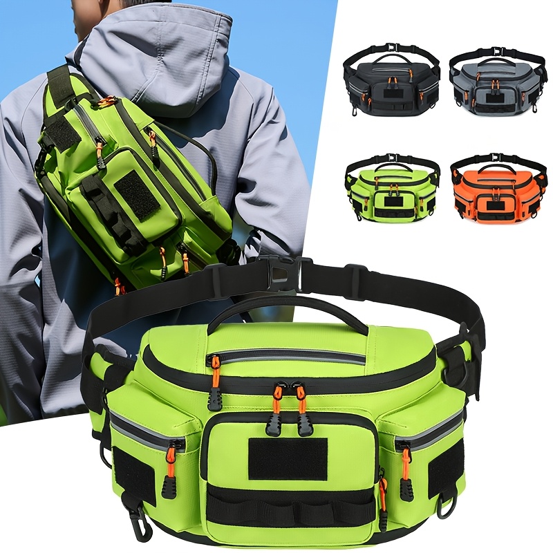 borsa a tracolla espandibile da   ogehuafee per   e unisex, capiente e multifunzionale per esterni con   a più tasche, borsa a marsupio a   per ciclismo ed escursionismo, adatta per  , pendolarismo, palestra, attrezzatura Dettagli dell'articolo 0