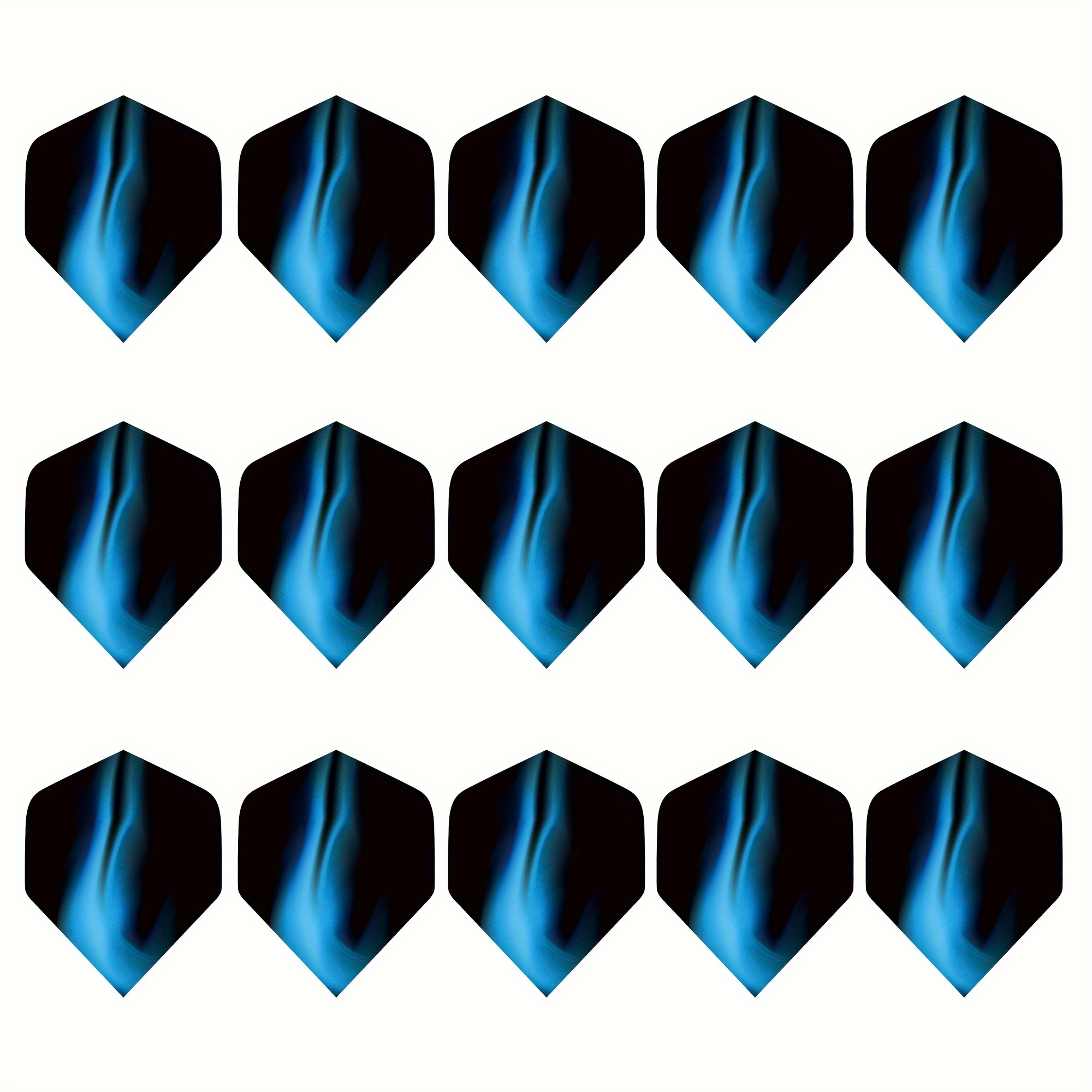 15 stuks, dartflights met creatief patroon