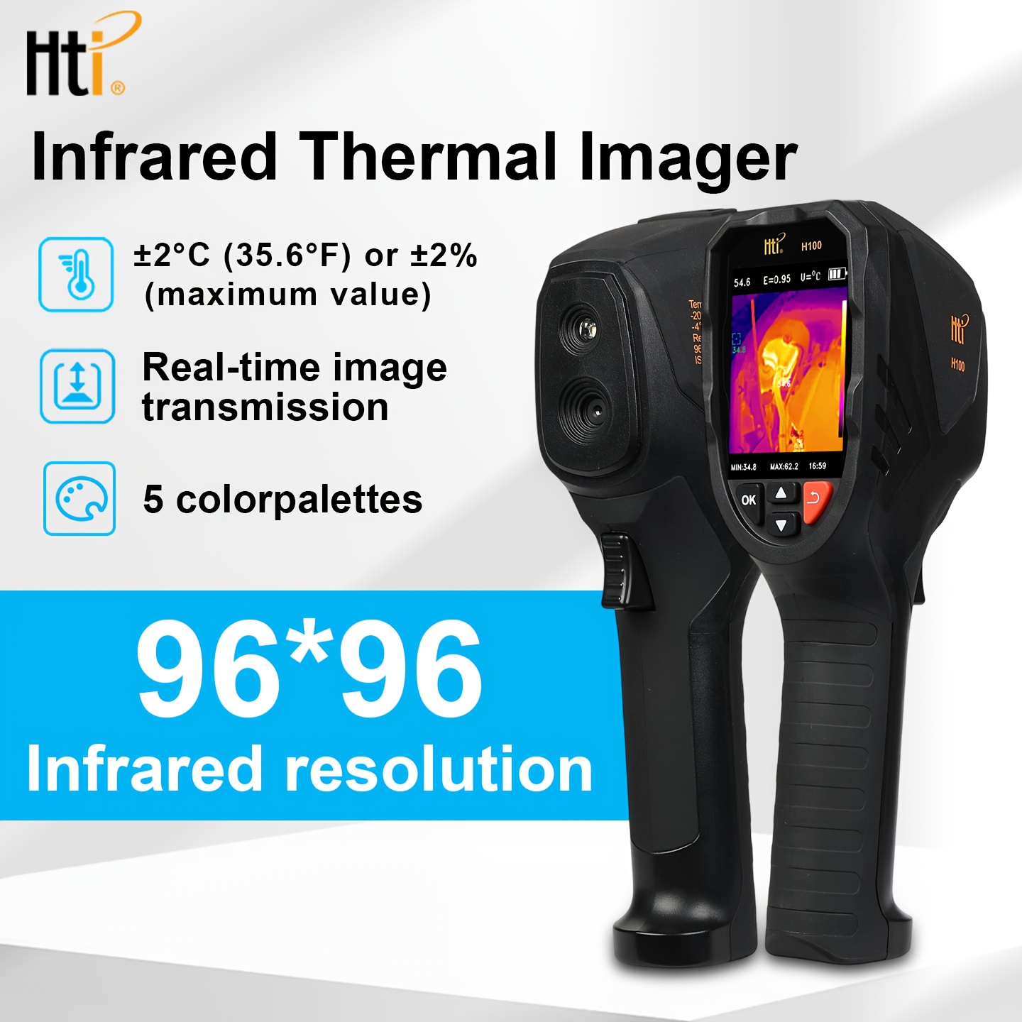 hti infrared thermal imager 96x96 resolution Temu