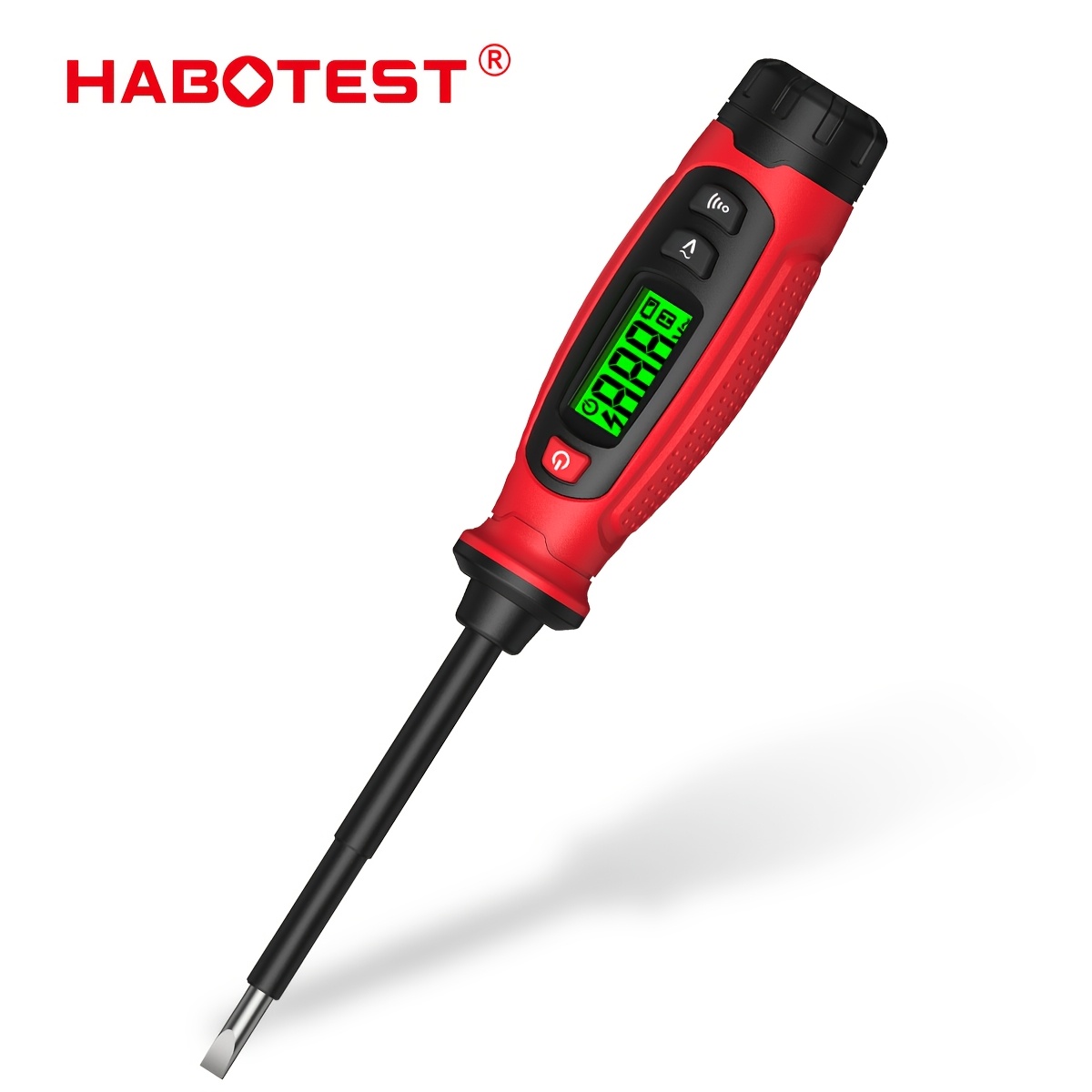 TEMU Habotest Voltage Detector 3-500v Ac Voltage Tester With High Torque Ph1/sl5 Screwdriver Function And Null Wire Detector Ac Voltmeter