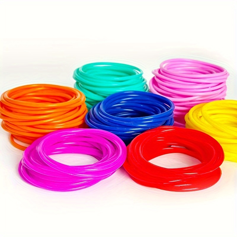 

20-pack Silicone Hair Ties, Rubber Bands, Reusable Stretch Hair Bands, Silicone Hair Elastics For Hair Styling And Bun Securing