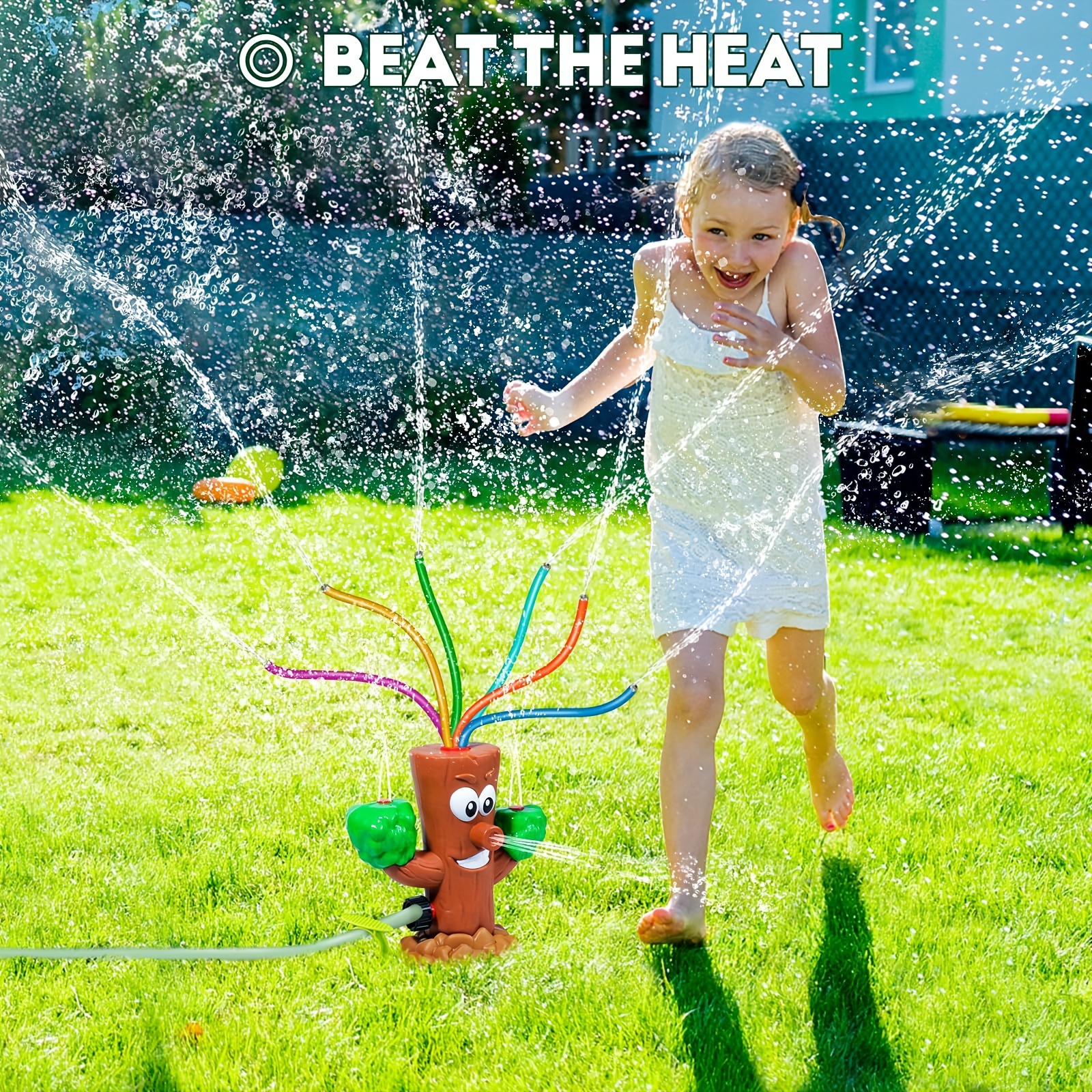 

1pc, With Outdoor Water Toys, Sprinklers In The Garden, Bathroom Water Toys, Fire Hydrants, Cacti, Snails, Tree Stumps, Colorful Hoses Spraying Water.