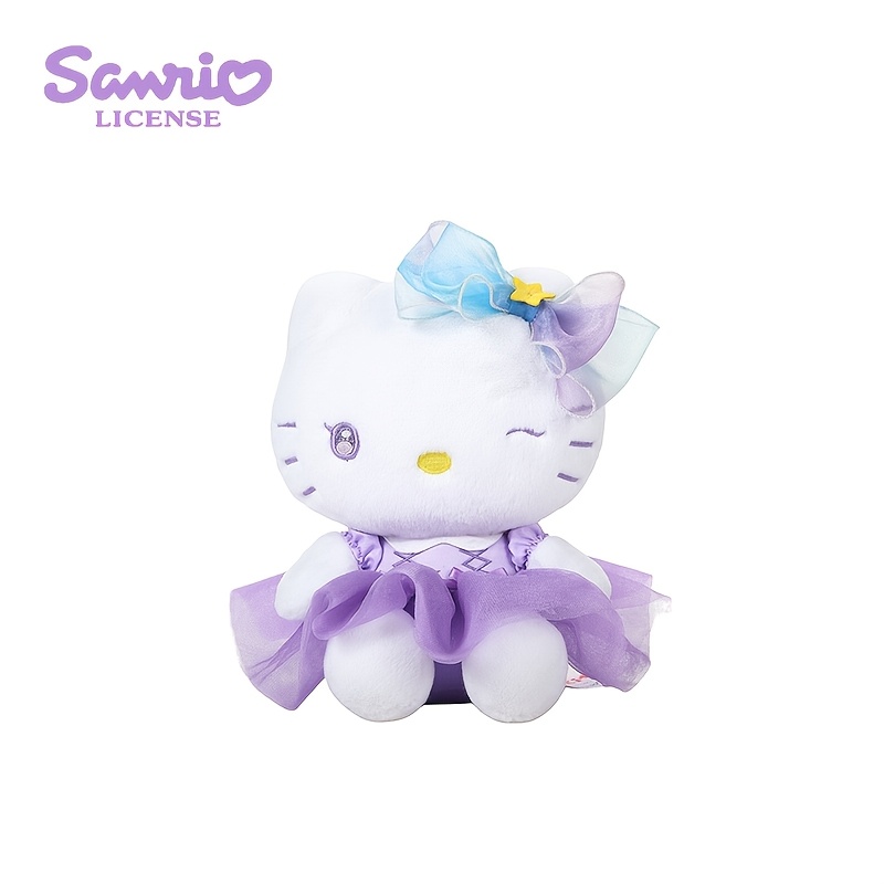 Image of 1pc Hello Kitty Bride Plush, 13.78" Kawaii Stuffed Animal, Soft Plushie For Christmas Gift, New Year Present For Girls