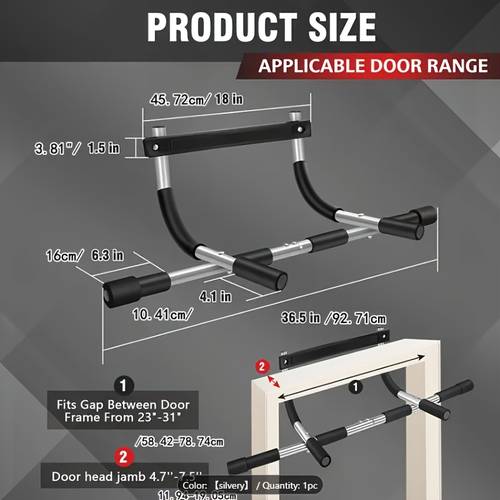 chin up up bar for doorway strength training equipment portable chin up bar for home gym