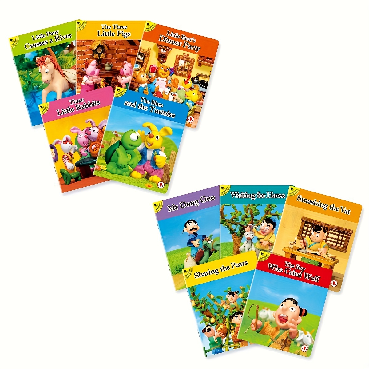 1 set 10 i̇ngilizce çocuk hikayesi resimli kitap 3 - Temu Belgium