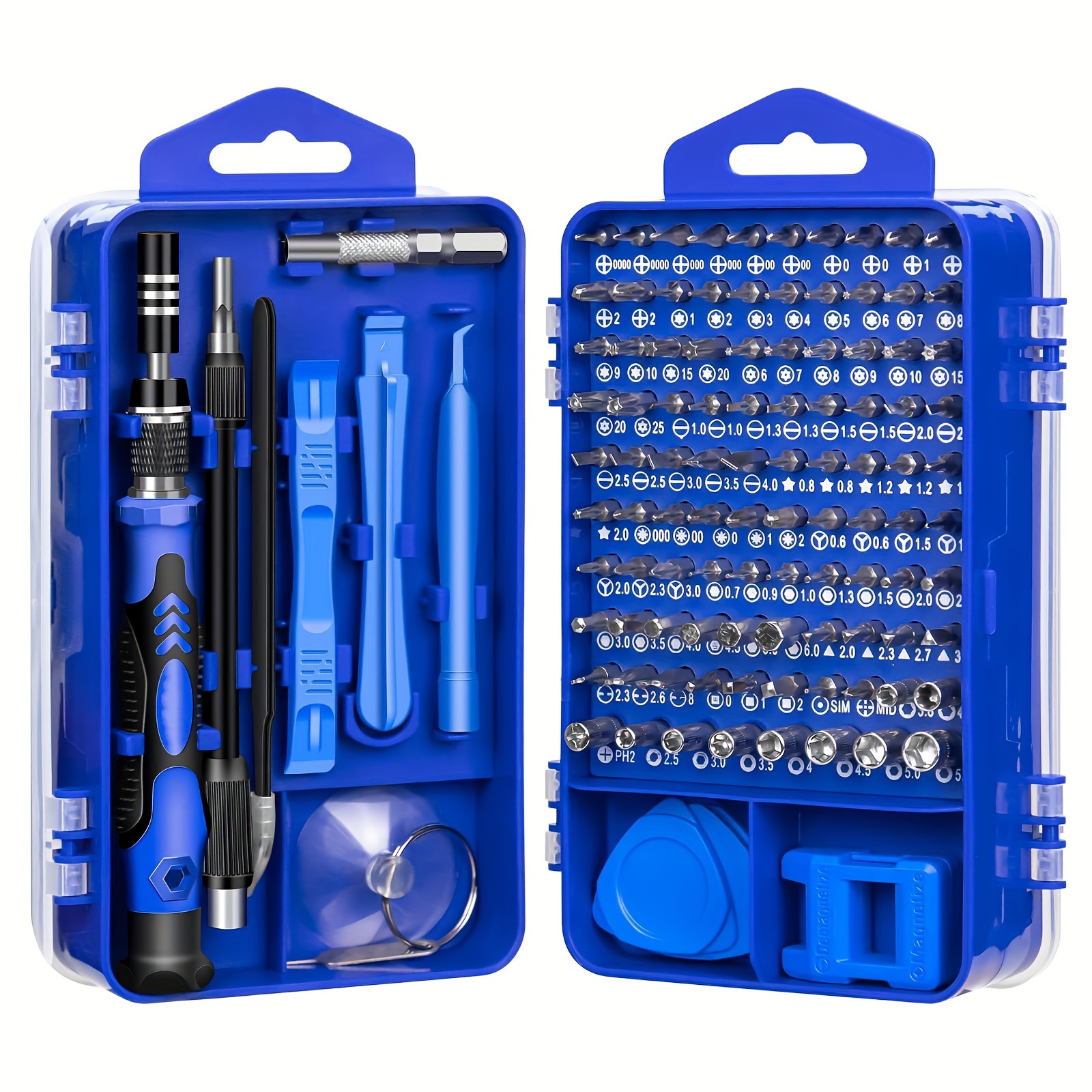 

1set 1pc 115-in-1 Screwdriver Set, Upgraded Multifunctional Electronic Repair Tool Set, Comes With Box, Many Styles, Suitable For Electronic Products, Phones, Computers, Iphones, Glasses, Watches, Etc