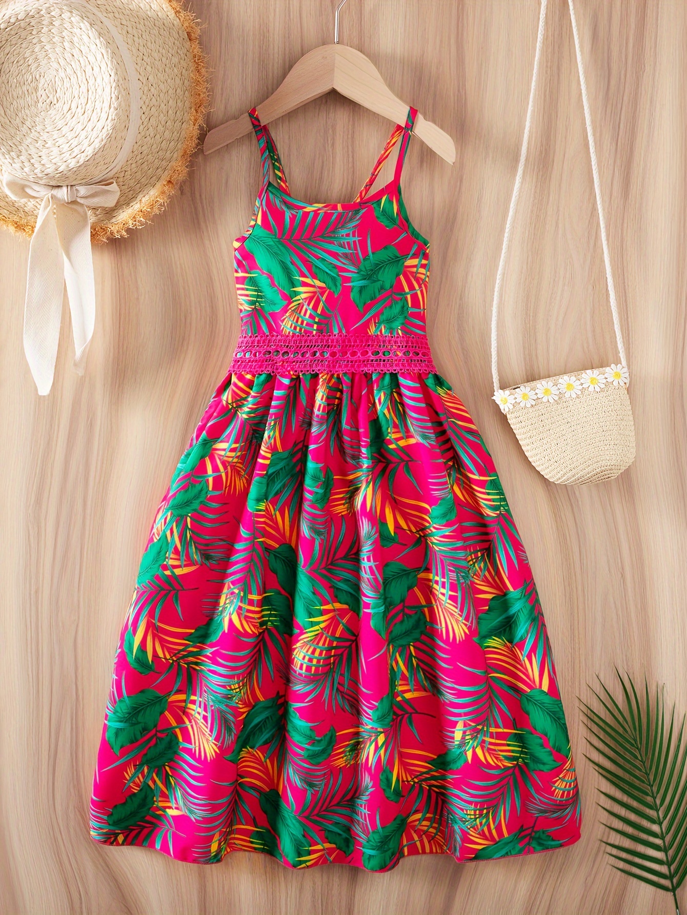Cute Beach Dresses Makaha Red Hawaiian Girl Sunkiss Dress Alohaz Red L (10  12)