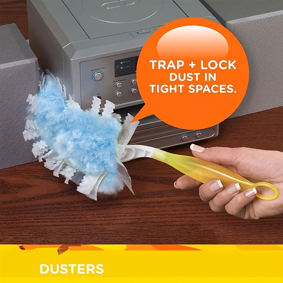 Static Dust Removal Brush Refills – 30-Pack Disposable Heads | Fluffy Electrostatic Duster For Electronics