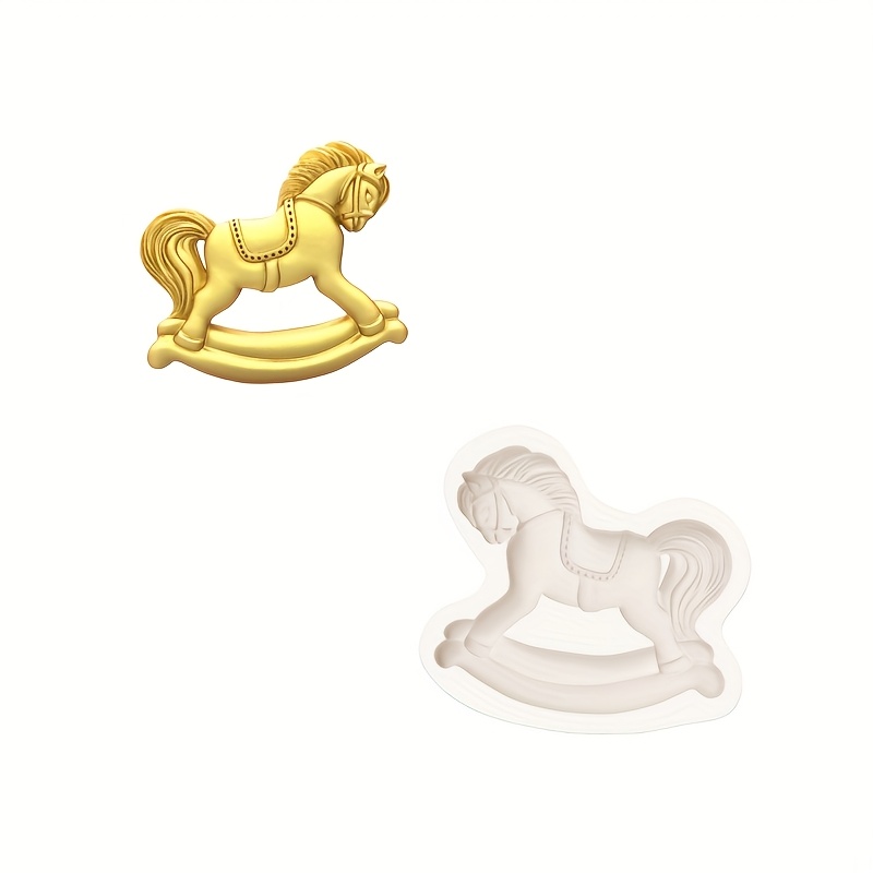 Image of Vintage Silicone Mold For Fondant Chocolate Baking Decoration Tools