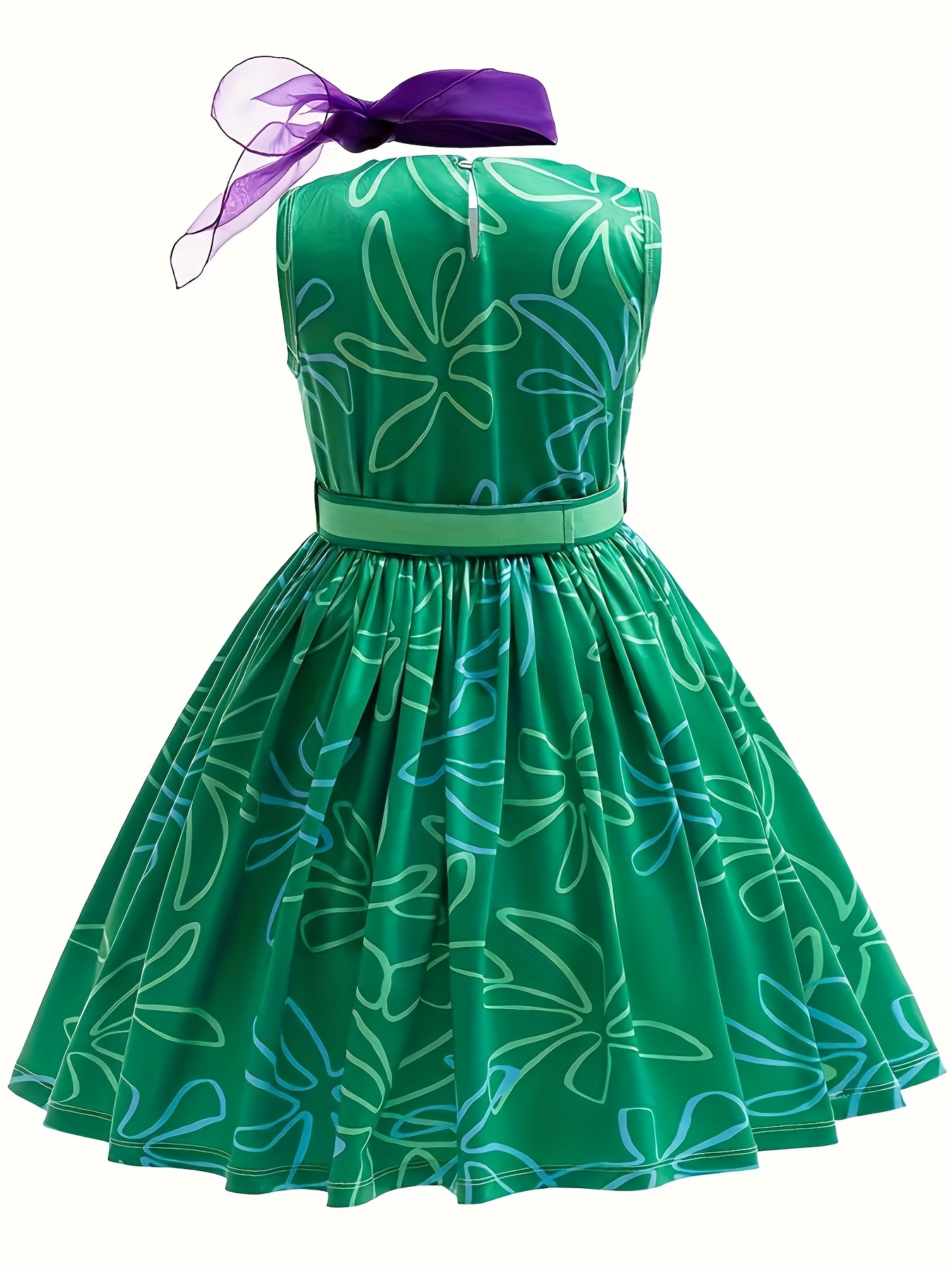 girls halloween party dress accessories floral - Temu Chile