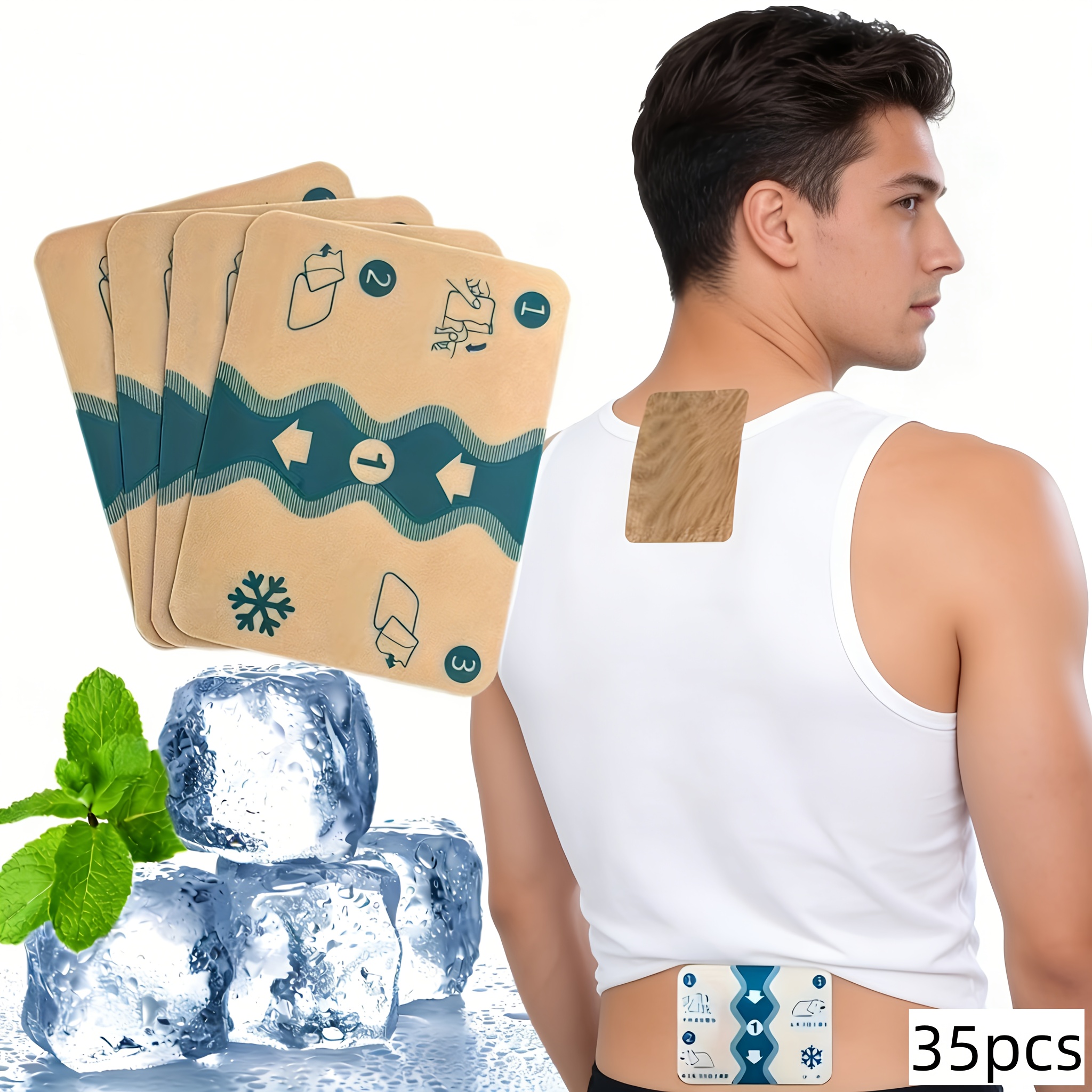 bandage stickers     sizes suitable for home women men the elderly athletes etc to relax relax after sitting for a long   daily use   cut and   used after tearing off Product details 0