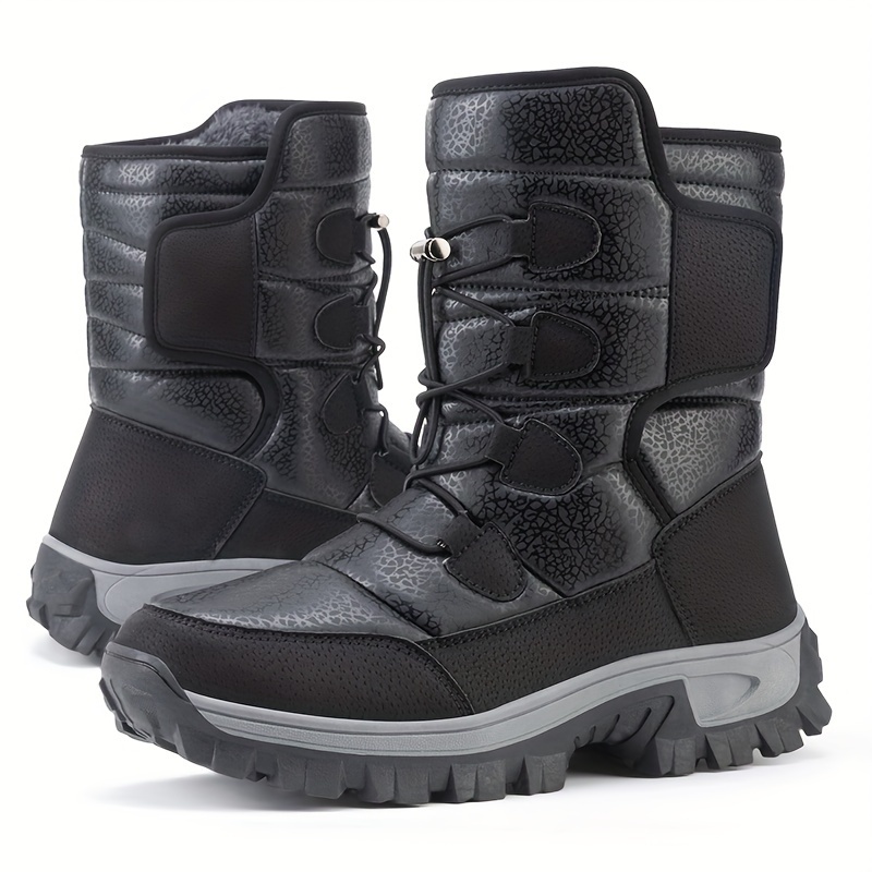 Men's Snow Boots in Action