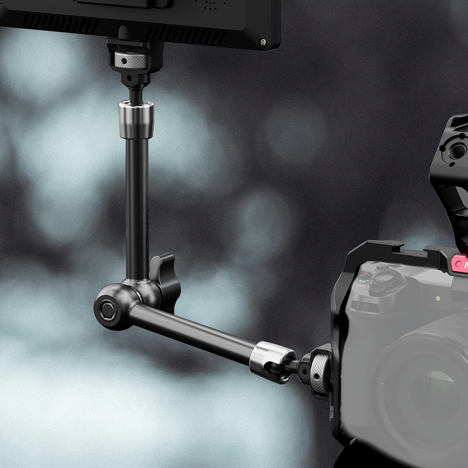 Versatile Camera Super Clamp Tripod Mount For Securely Holding LCD Monitor Dslr Cameras Dv Tool New 2