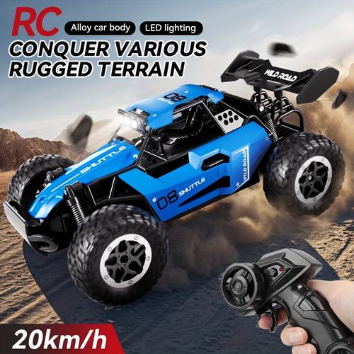 coche rc todo velocidad 1:16 2.4ghz - diseño hardcore, rendimiento potente, adaptabilidad a , carcasa de aleación, suspensión , proyectores led en - regalo para festivales