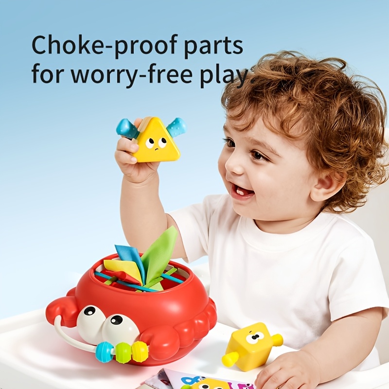 4-In-1 Baby Educational Toy for 0-12 Months