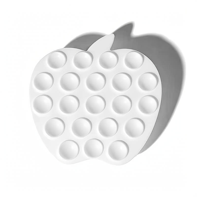 Fruit-Shaped Silicone Suction Cup Phone Stand, Multifunctional
